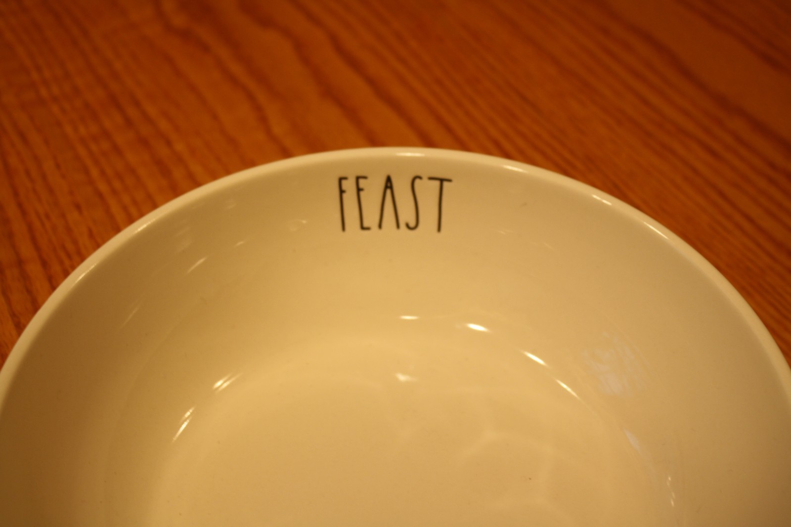 WONDERFUL NEW RAE DUNN MAGENTA FEAST PASTA BOWL VALENTINES DAY GIFT ENJOY