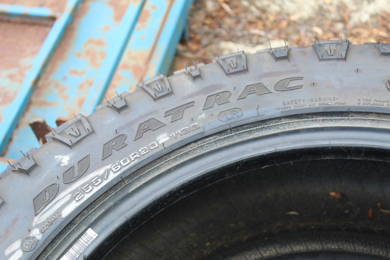 New 255 60 20 Goodyear, Wrangler, M+S, LR, 113Q, x1 Single Tyre (F1_tyres) X83