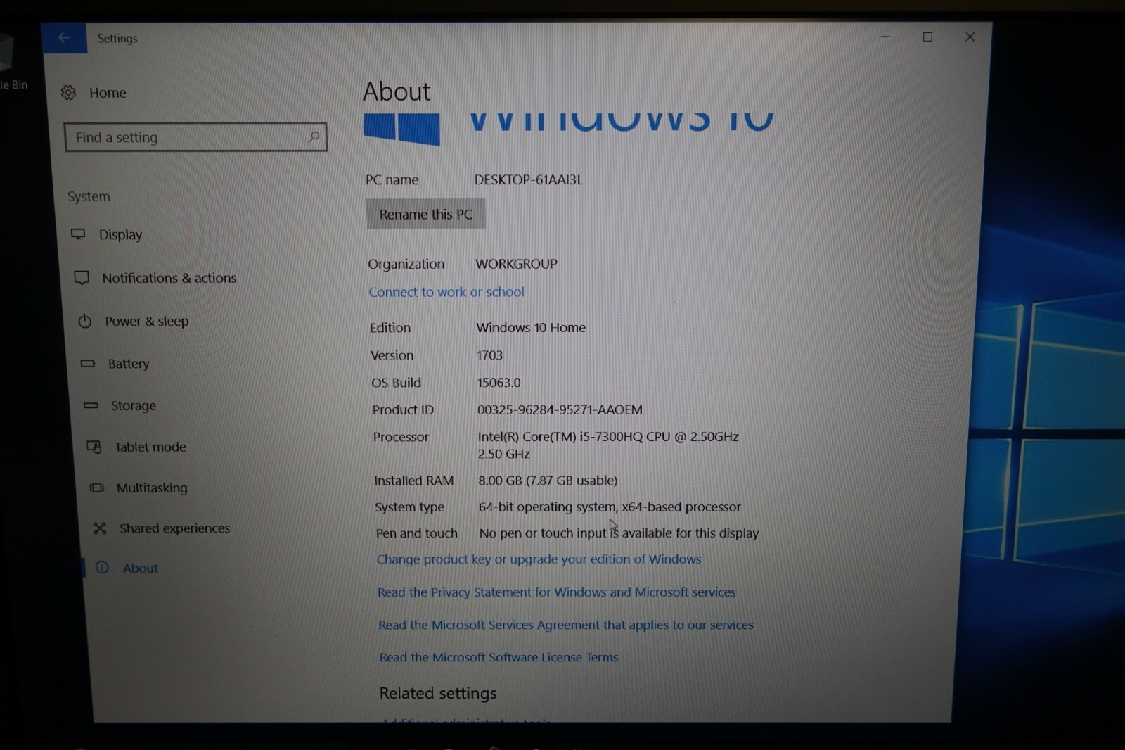 Dell Inspiron 15 7000 Series Gaming Edition 7567 15.6-Inch Full HD Screen Laptop