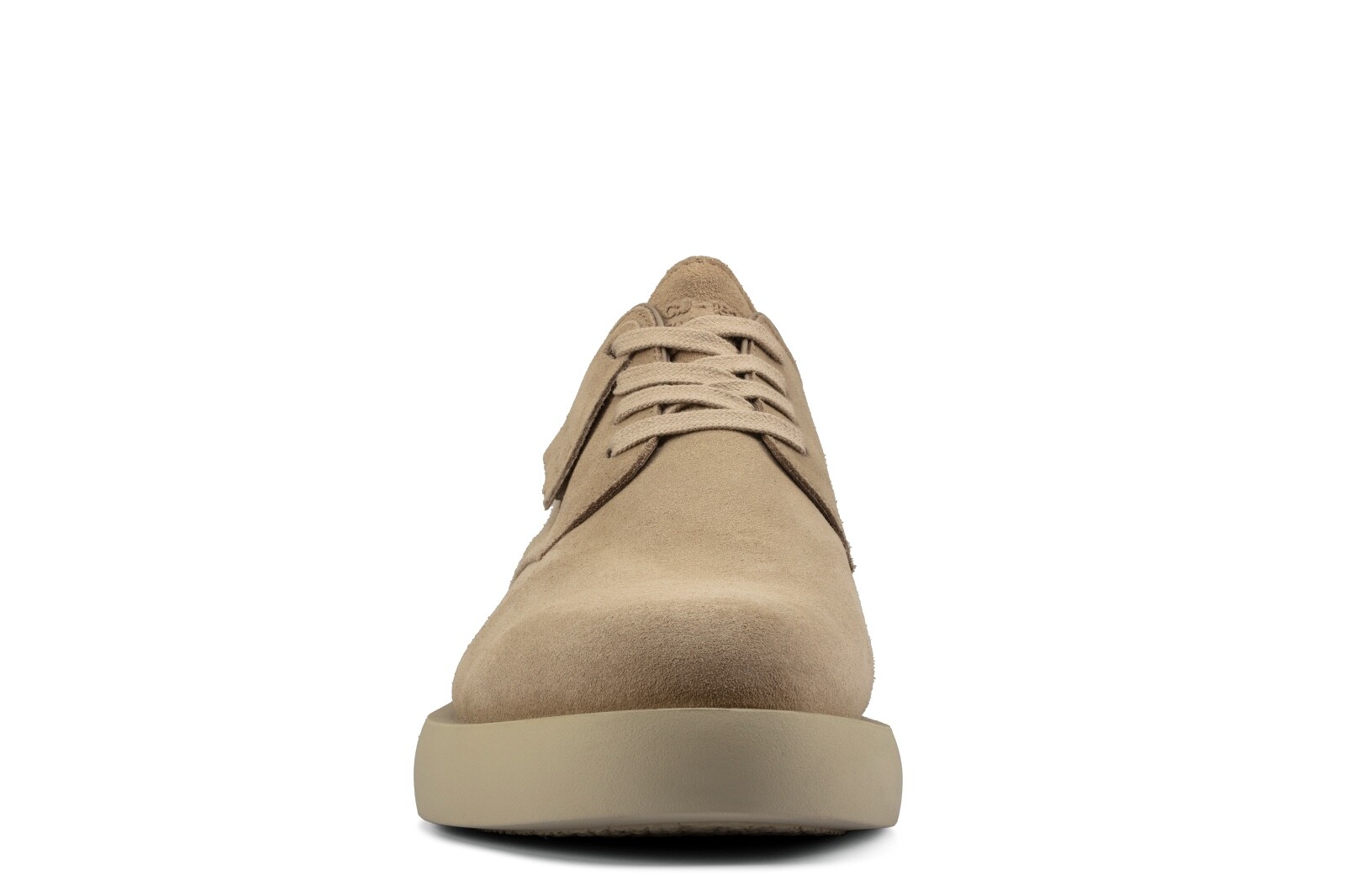 Pre-owned Clarks Men's Mileno London Sand Suede Casual Shoes 26160862 In Beige