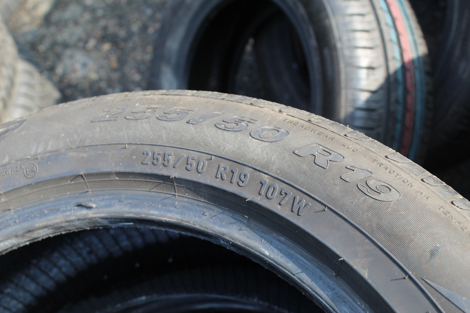 255 50 19 Pirelli, RunFlat, XL, 107W, x1 Single, 5.8mm (f1_tyres) FO L2128A