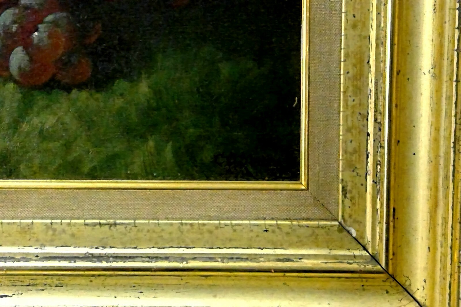 CARDUCIUS PLANTAGENET REAM OIL STILL LIFE PAINTING OF GRAPES **ORIGINAL******