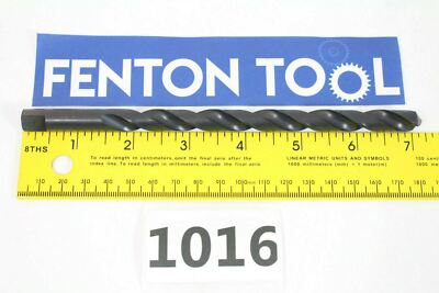 NEW GREENFIELD 13/32'' DRILL EXTRA LENGTH HSS .4062 web thinned 7'' high speed