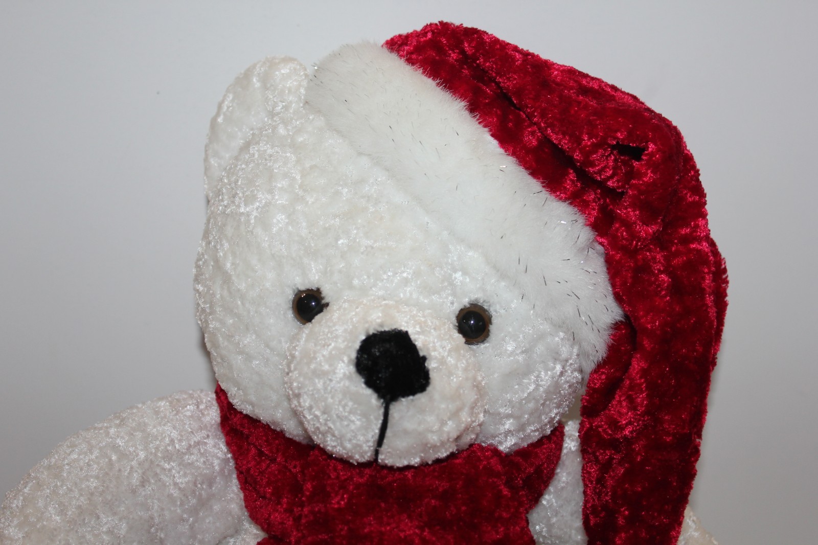 Christmas Holly Chenille Bear 12