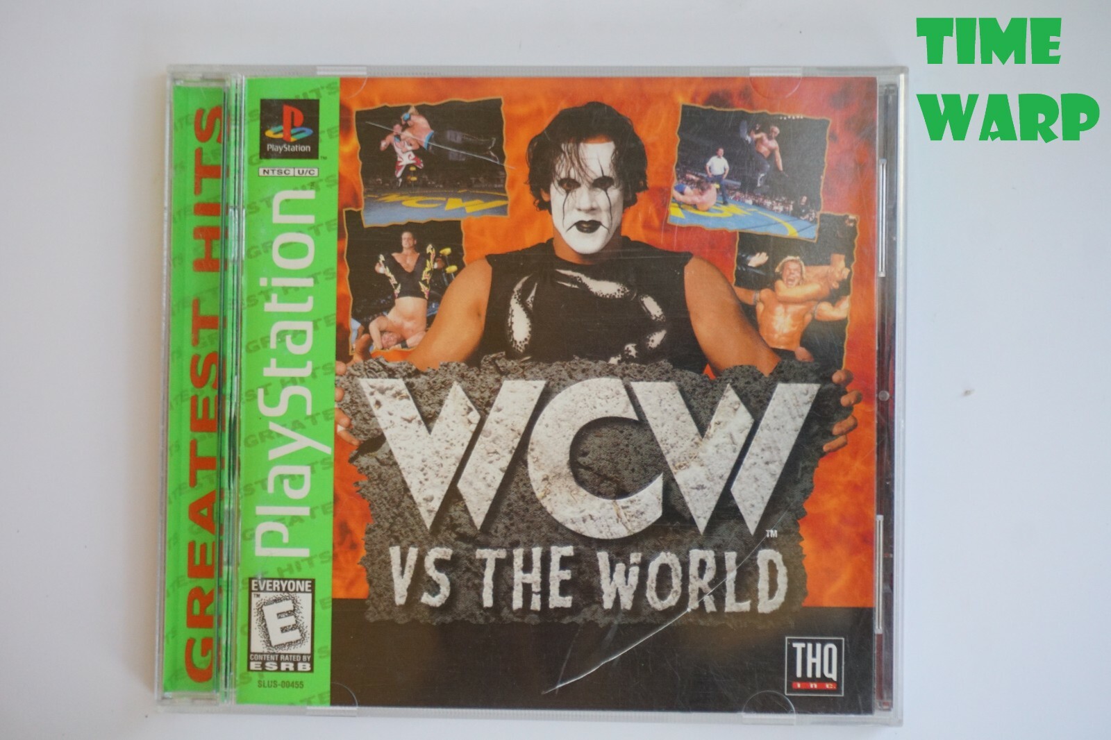 PlayStation - PS★WCW VS THE WORLD GREATEST HITS 海外版 WCW VS, THE WORLD PLAYSTATION GREATEST HITS * COMPLETE