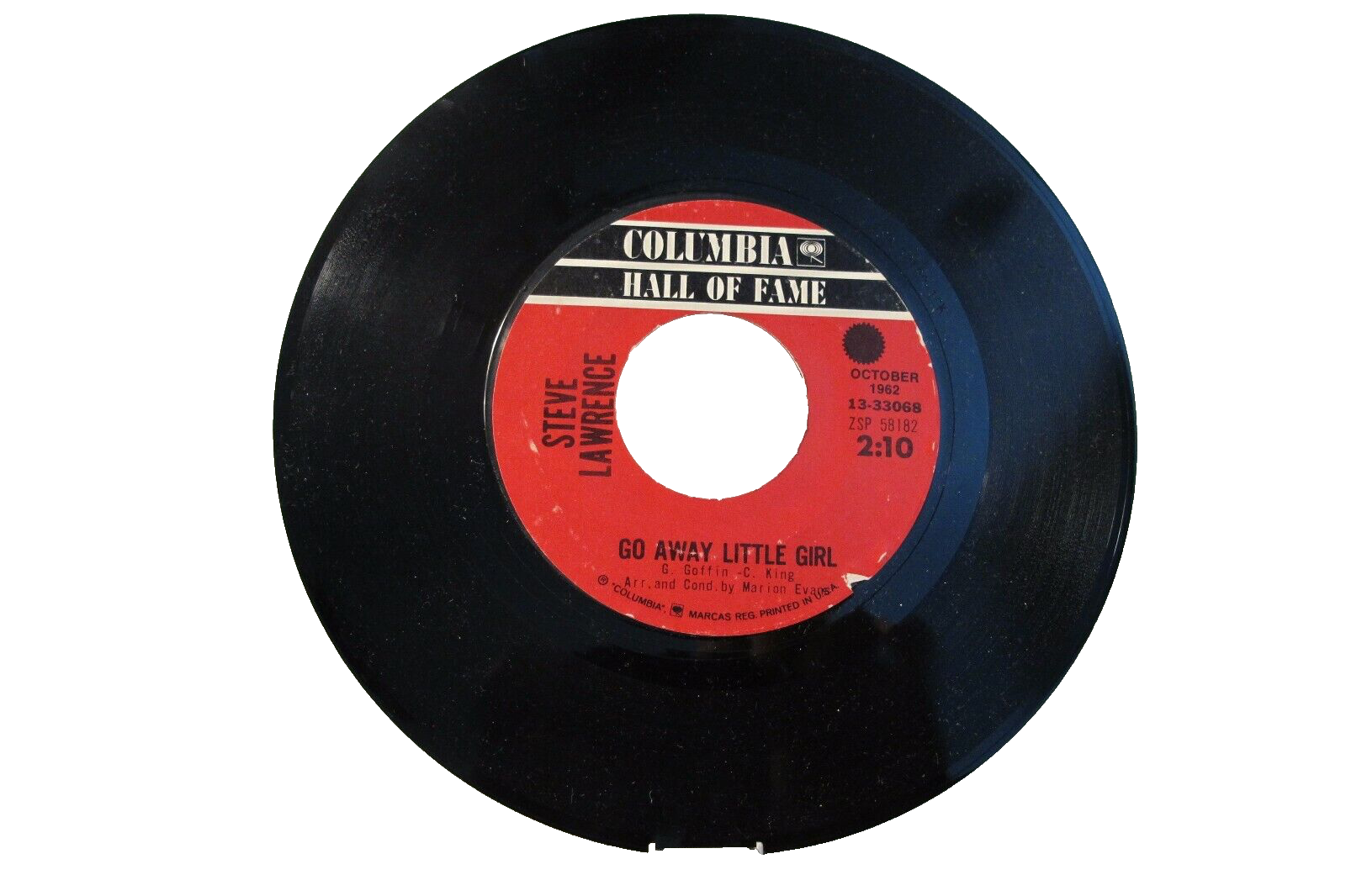 45 RECORD - STEVE LAWRENCE - GO AWAY LITTLE GIRL | eBay