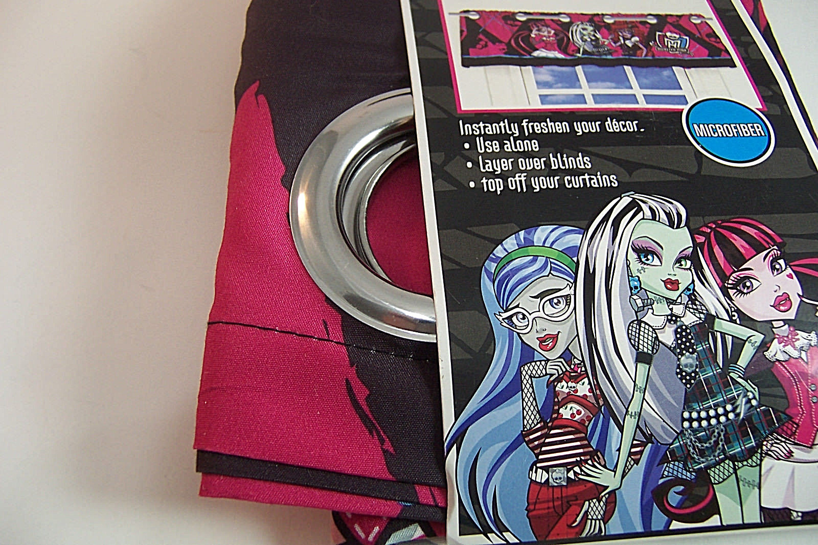 Monster High Valance Microfiber Decorative 50