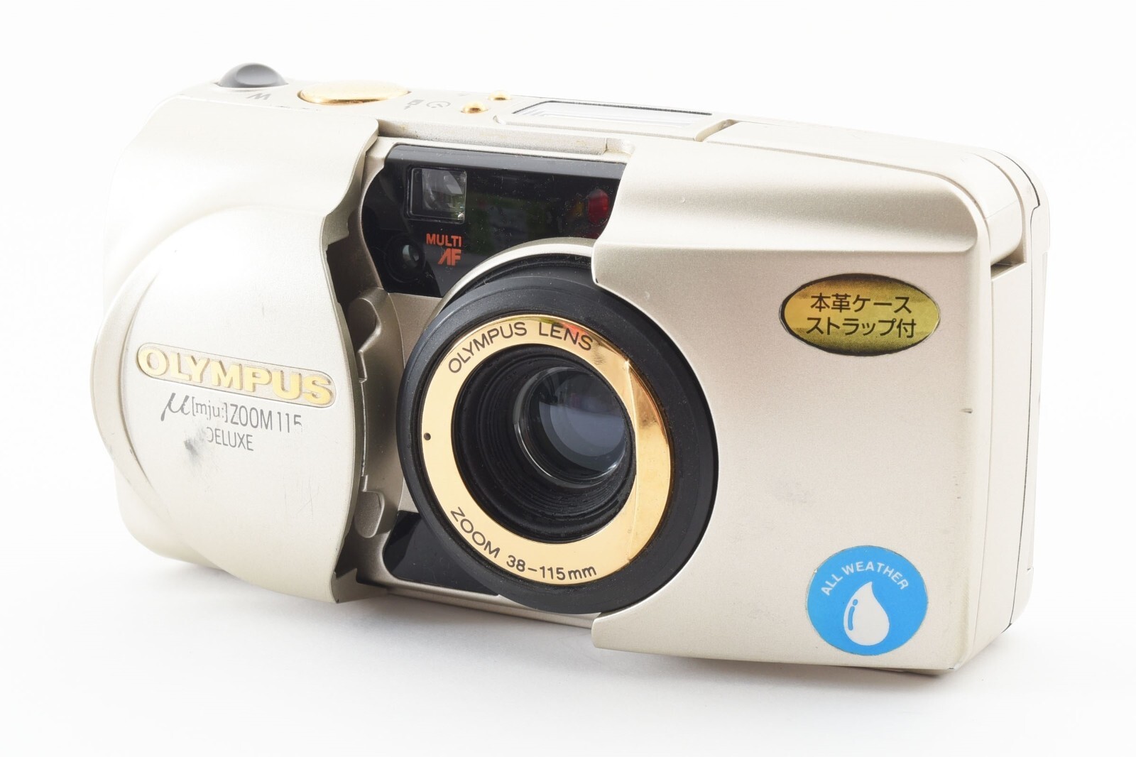 Olympus μ mju Zoom 115 Deluxe Point & Shoot Film Camera