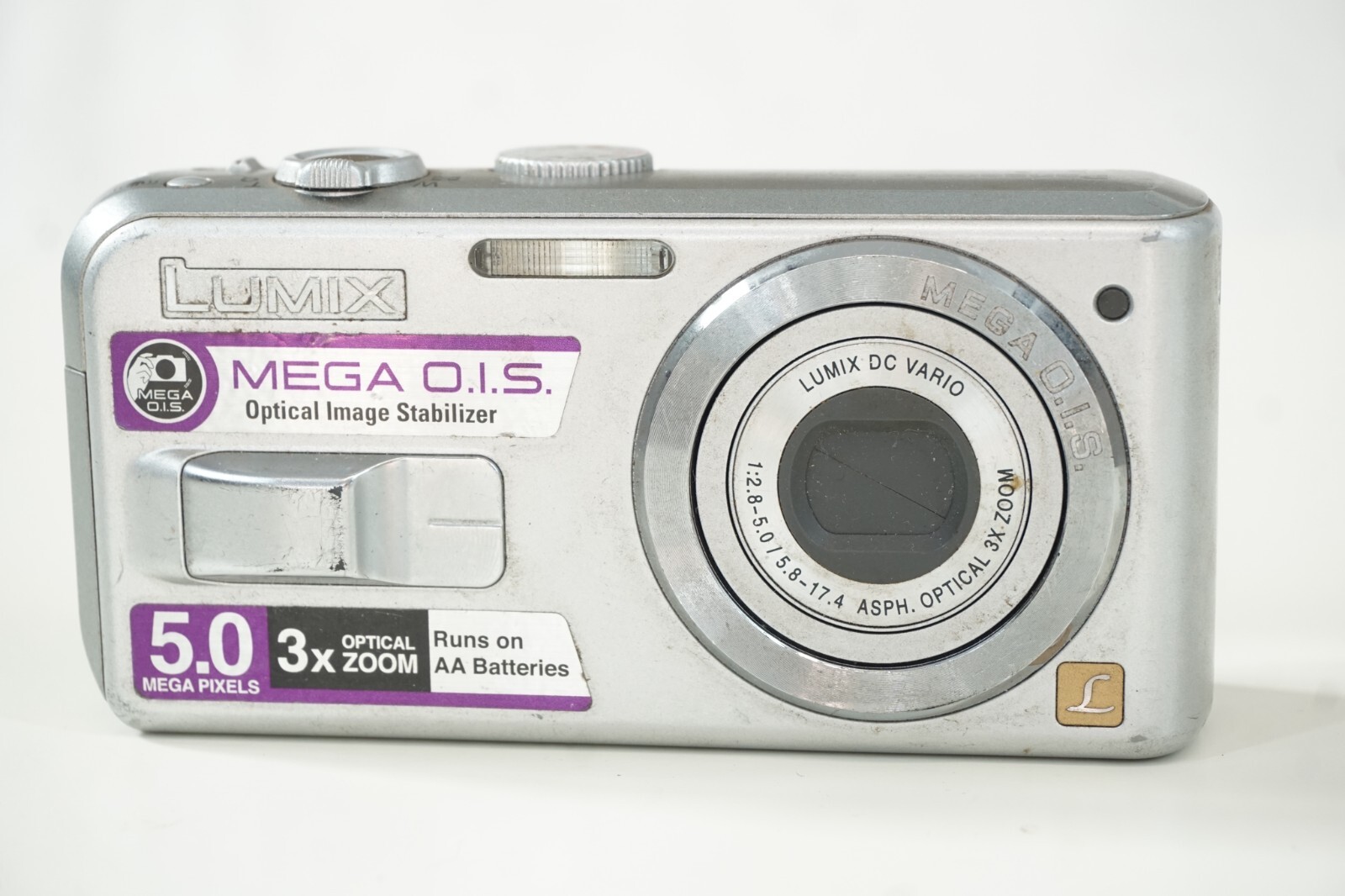 Panasonic Lumix DMC-LS2 シルバー美品 単三電池使用 箱付 美品】Panasonic LUMIX DMC-LS2 シルバー 単3電池駆動 - メルカリ