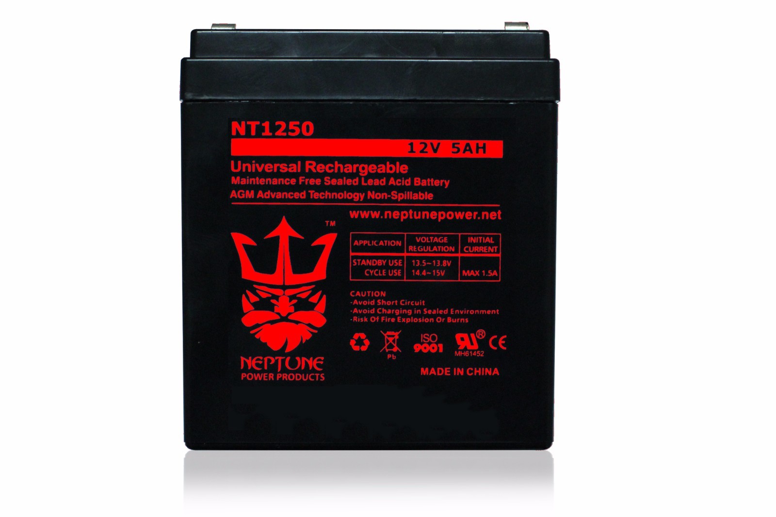 Replacement Battery For Casil CA1240 12V 4AH First Alert ADT Brinks Alarm System