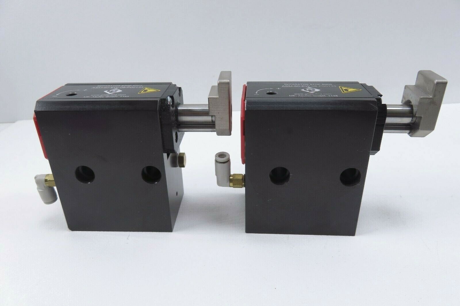 Lot of 2 Asutec ASM-60-EW-08 Pneumatic Separator | eBay