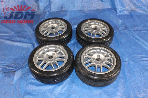 【梅干さん専用】①SSR TYPE-F 16×6.5+45 185/55R16 JDM Mitsubishi Lancer OZ F-1 Racing 4-Lug 15