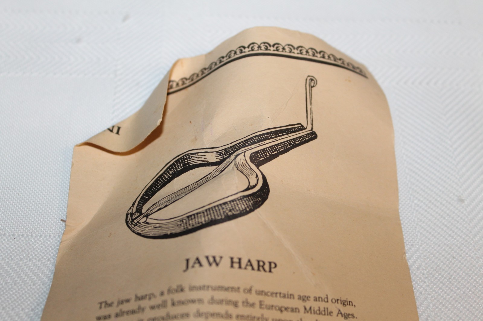 Cooperman Fife and Drum Company Jaw Harp