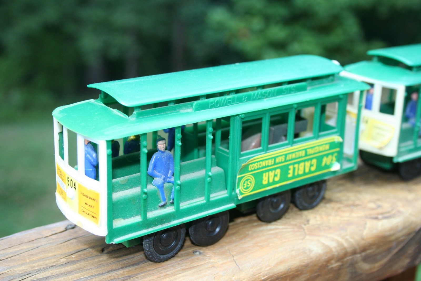 Vintage Friction Municipal Railway San Francisco Powell and Market Cable Cars