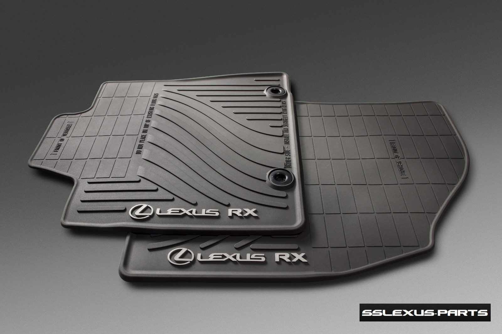 Lexus RX350 RX450H (2013-2015) ALL WEATHER FLOOR MATS OEM 4pc BLK PT908 ...