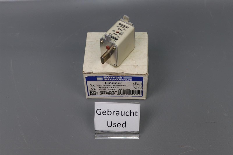 Ferraz Shawmut Lindner Nh00-125a SÃ©CuritÃ© UsÃ©