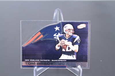 Tom Brady 2002 Pacific Atomic 56 Die-Cut