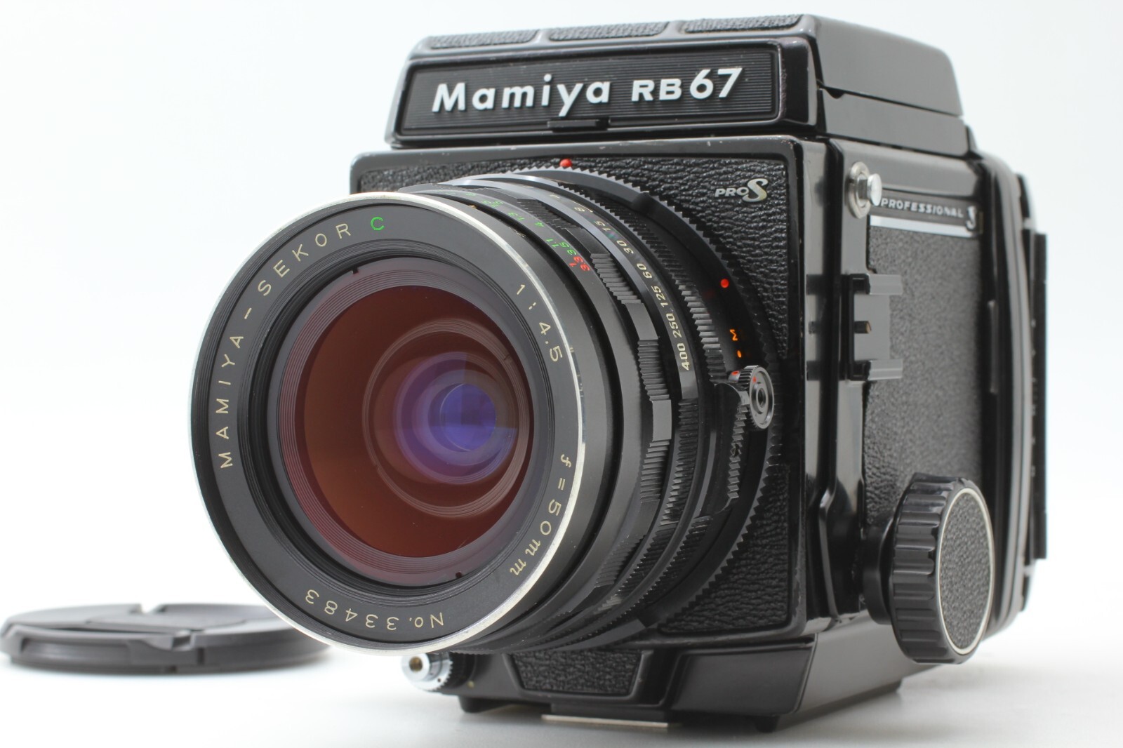 Near MINT] Mamiya RB67 Pro S Film Camera w/ Sekor C 50mm f
