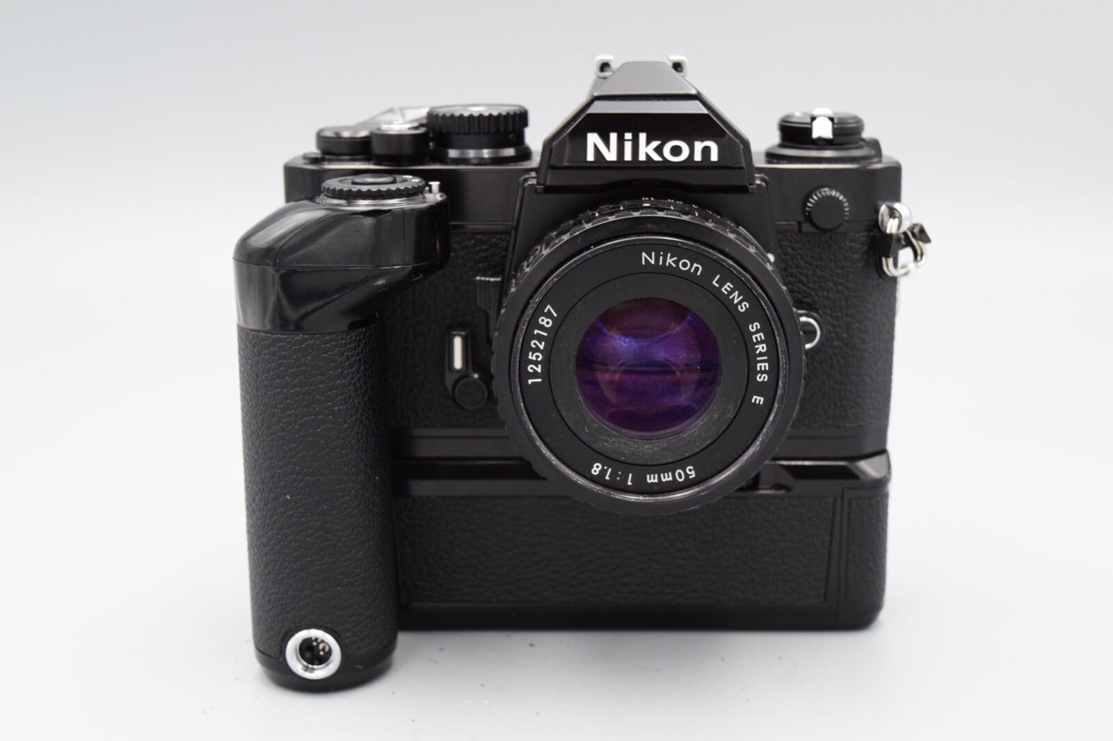 Nikon new FM2/T+MD-12+series E 50mm1:1.8