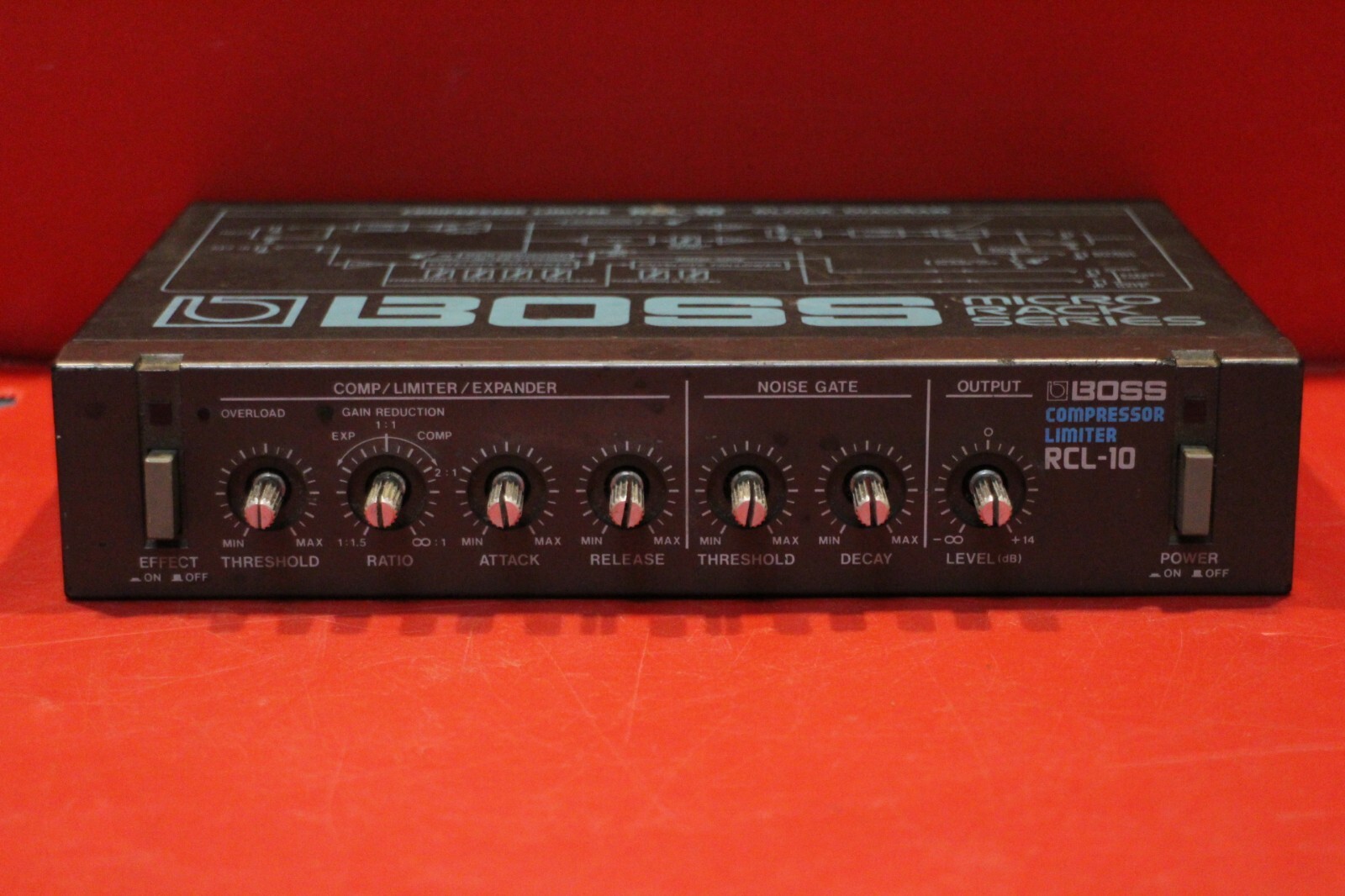 BOSS RCL-10、MICRO RACK SERIES USED BOSS RCL 10 Compressor Limiter RCL-10 Micro Rack Series