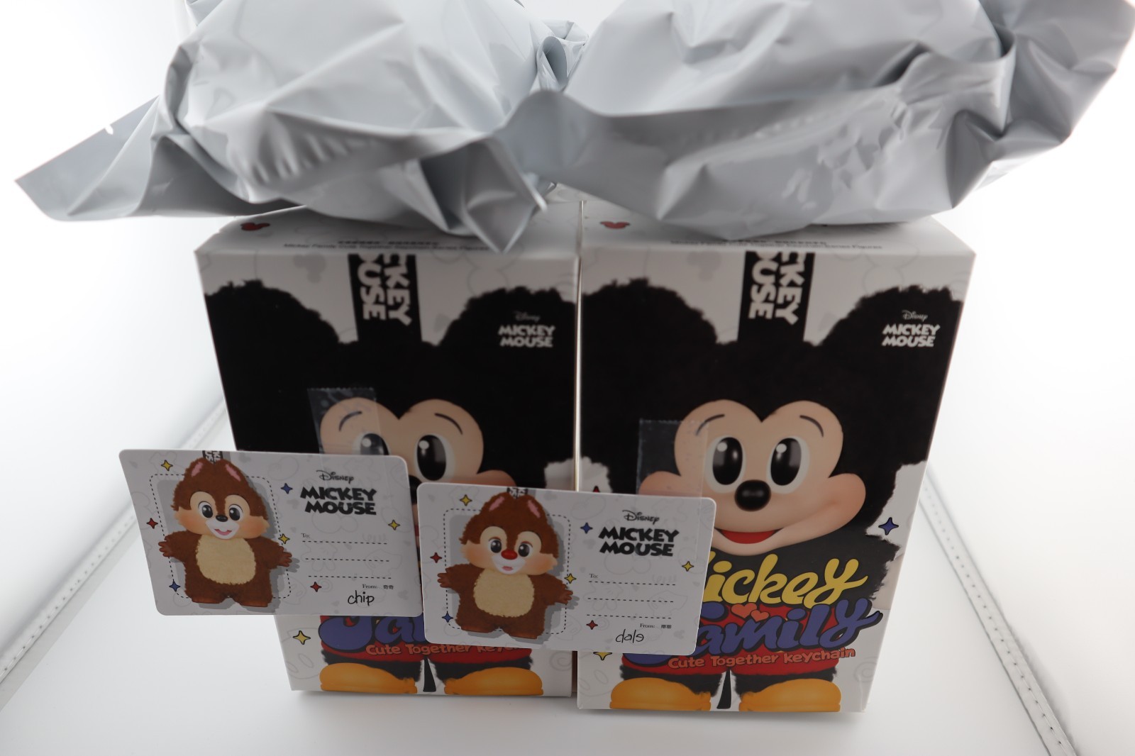 Pop Mart x Disney Mickey Family Cute Together Keychain Chip