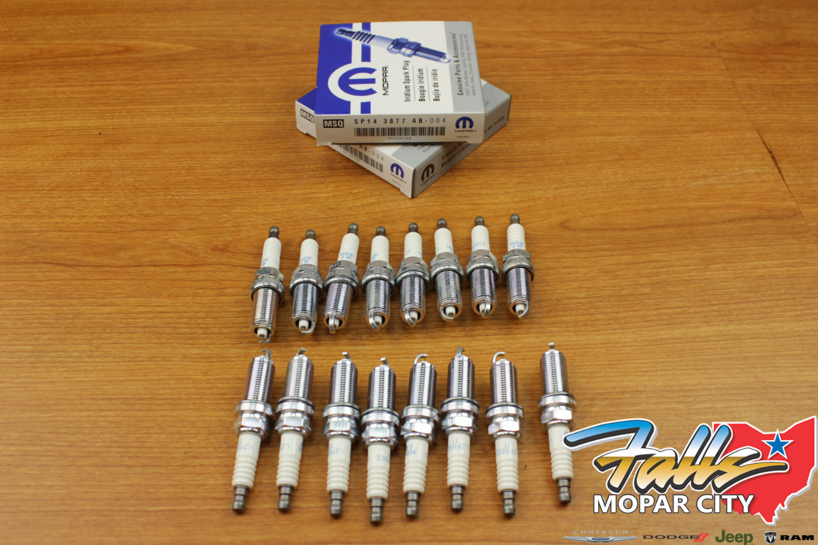 20122019 Chrysler Dodge Jeep RAM 5.7L Set Of Sixteen (16) Spark Plugs