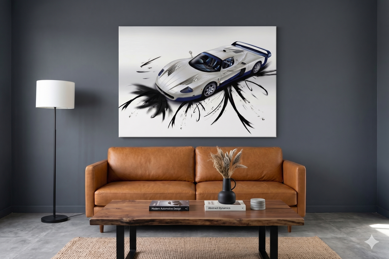 Maserati Dream - CANVAS OR PRINT WALL ART