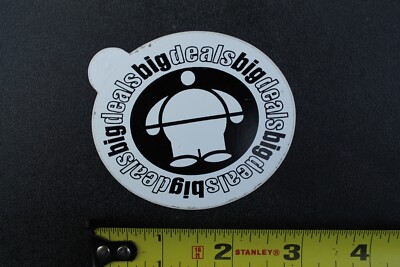 Big Deals Clothing Tag 90's Skateboards Surfboards V38A Vintage Surfing STICKER