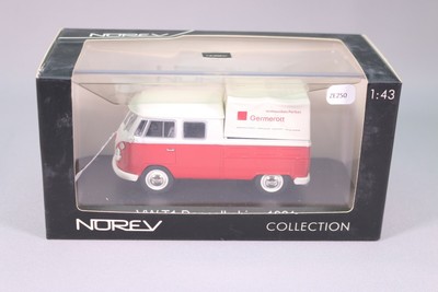 ZE250 NOREV 1/43 VOLKSWAGEN VW COMBI T1C TRANSPORTER DOKA 1961 REF 840214 NB