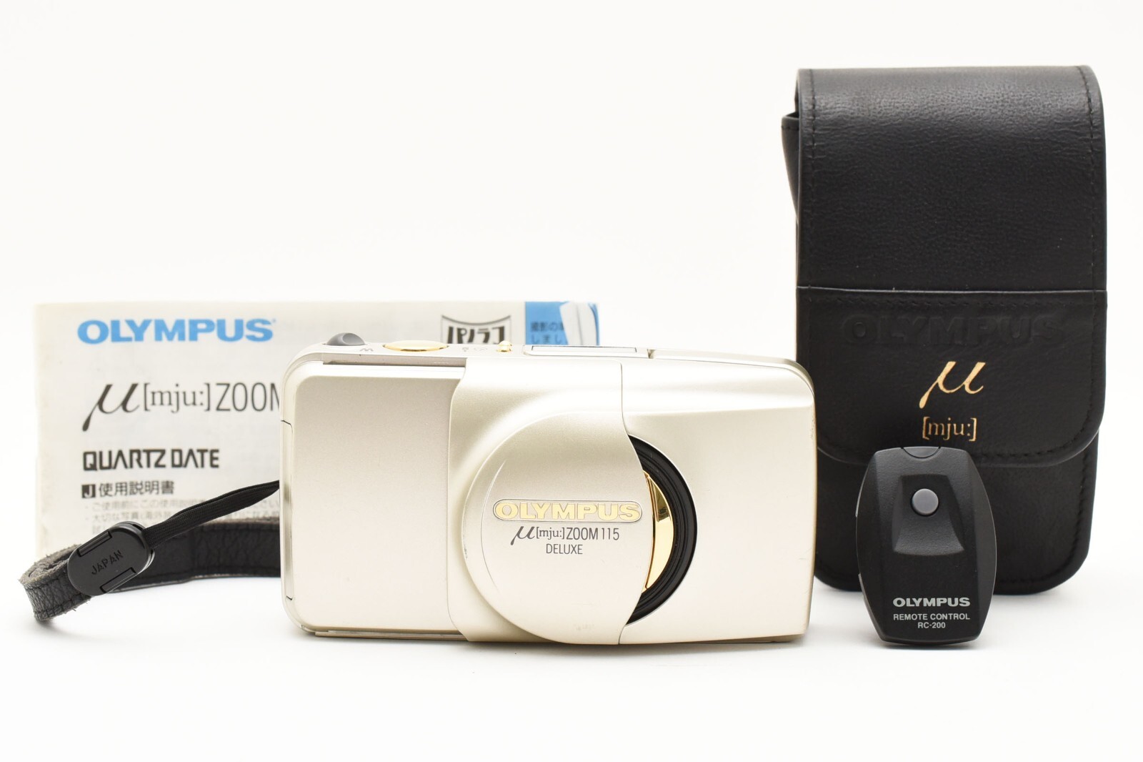 OLYMPUS μ mju zoom115　 DELUXE Olympus MJU Zoom 115 Deluxe | 35mm Film Camera | The 35mm Club