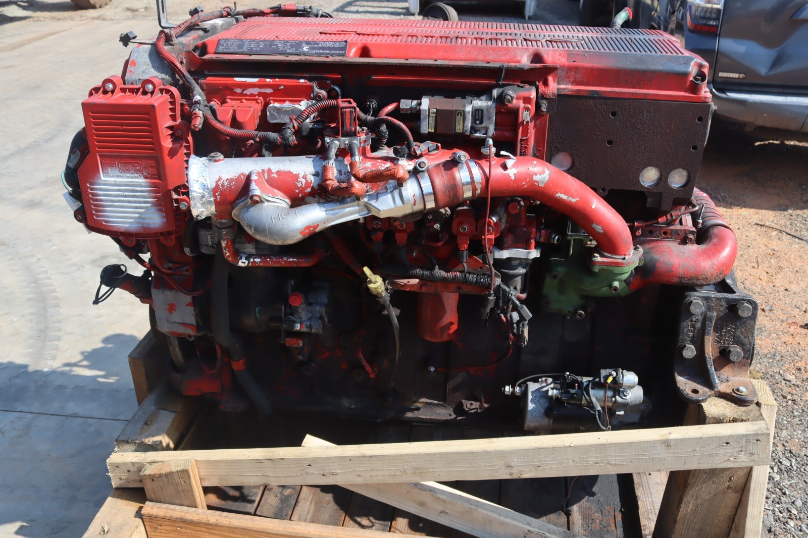 2010-2012 PETERBILT 386 ENGINE MOTOR 14.9L L6 DIESEL CUMMINS