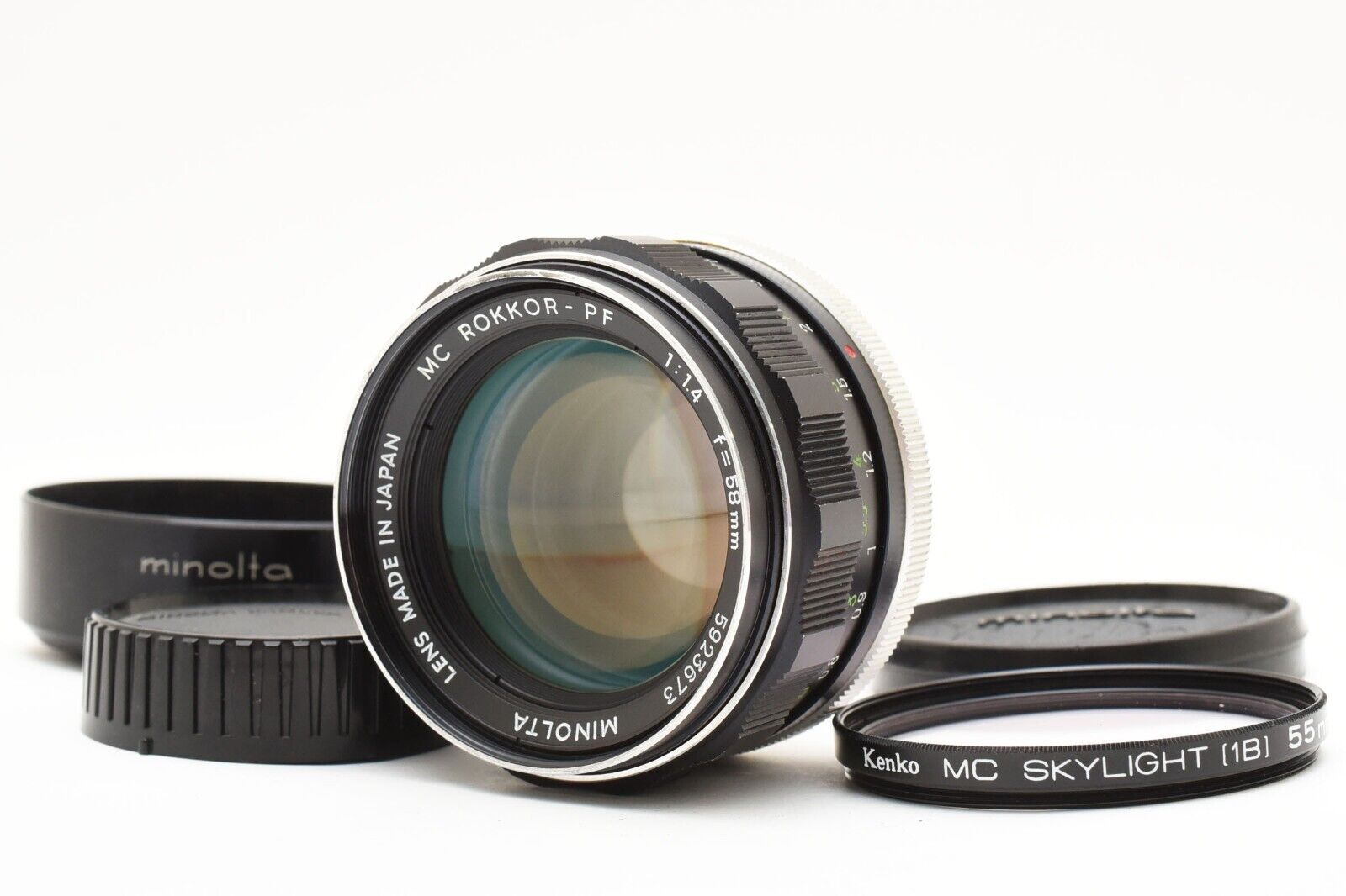 Minolta 58mm f1.4 Lens MC Rokkor-PF 2349802 | eBay Minolta 58mm f1.4 Lens MC Rokkor-PF 2349802 | eBay
