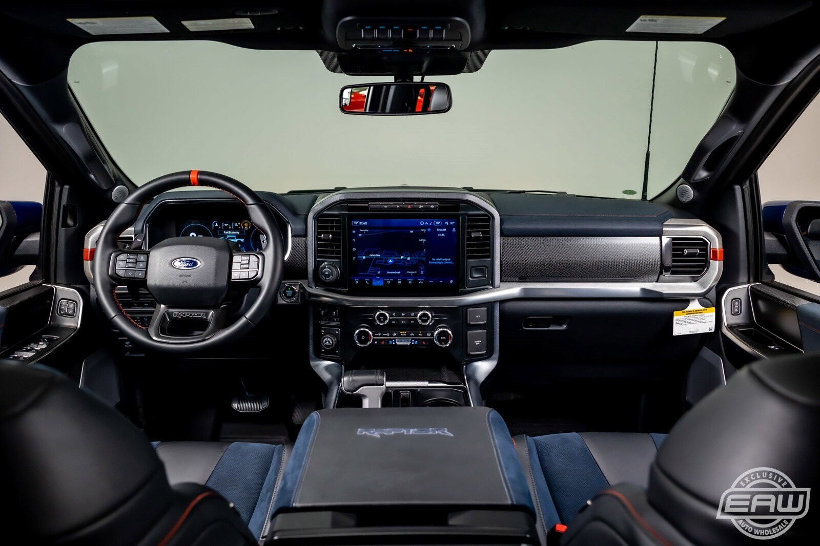2022 Ford F150 Raptor 470 Miles Atlas Blue Metallic Crew Cab Pickup