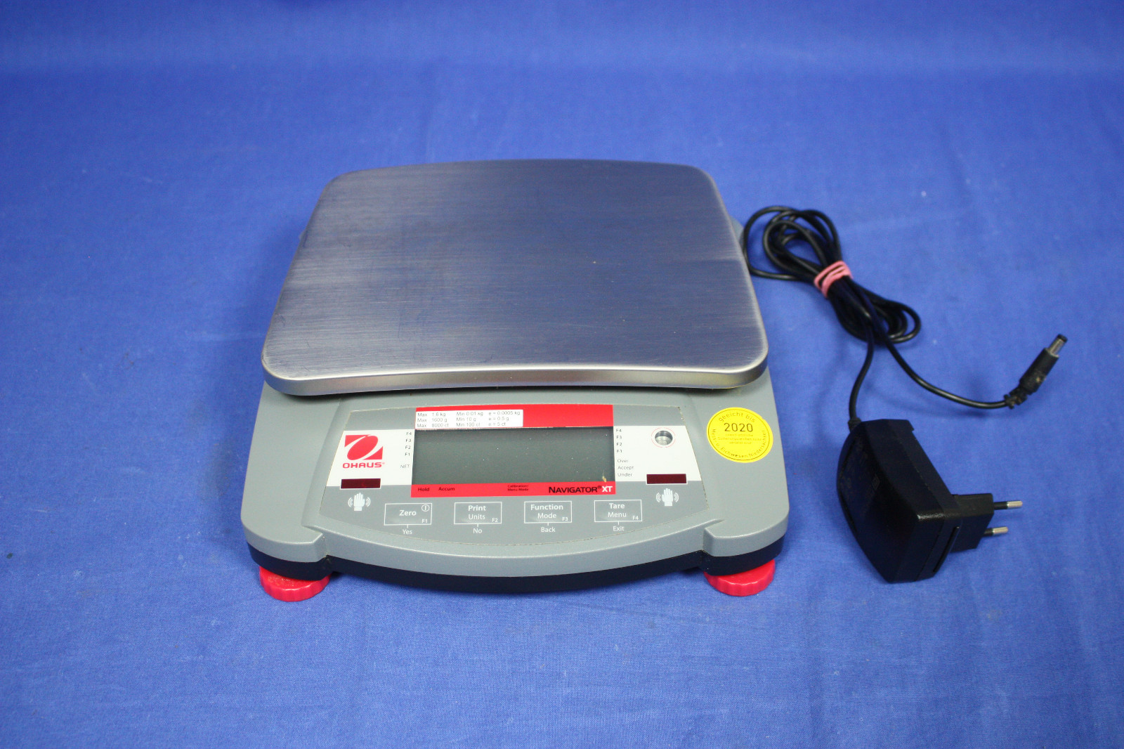 Präzisionswaage Ohaus Navigator NVT1601M - 1.600g (0,5g genau)
