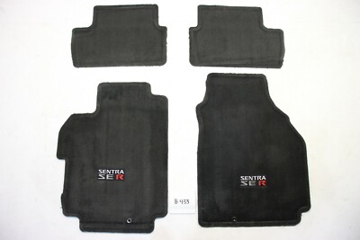 New OEM Nissan Sentra Black Carpeted Floor Mats 2007-2012 SE-R 4 pc Genuine