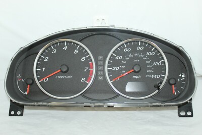 Speedometer Instrument Cluster Dash Panel Gauges 04 Mazda 6 with 79,513 miles