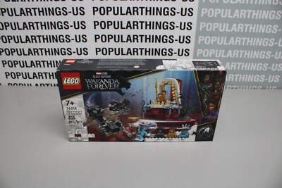 LEGO Marvel: King Namor S Throne Room (76213) - New