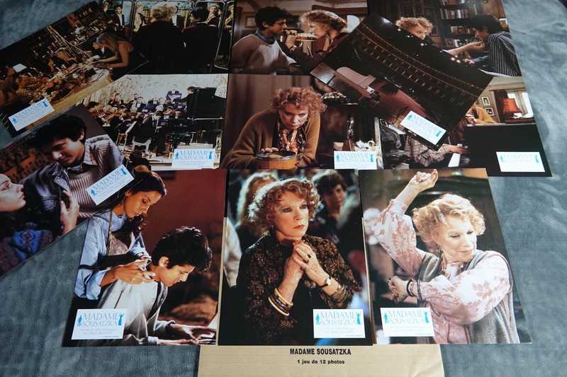 Madame Sousatzka Shirley Maclaine Navin Chowdhry  Jeu 12 Lobby Cards
