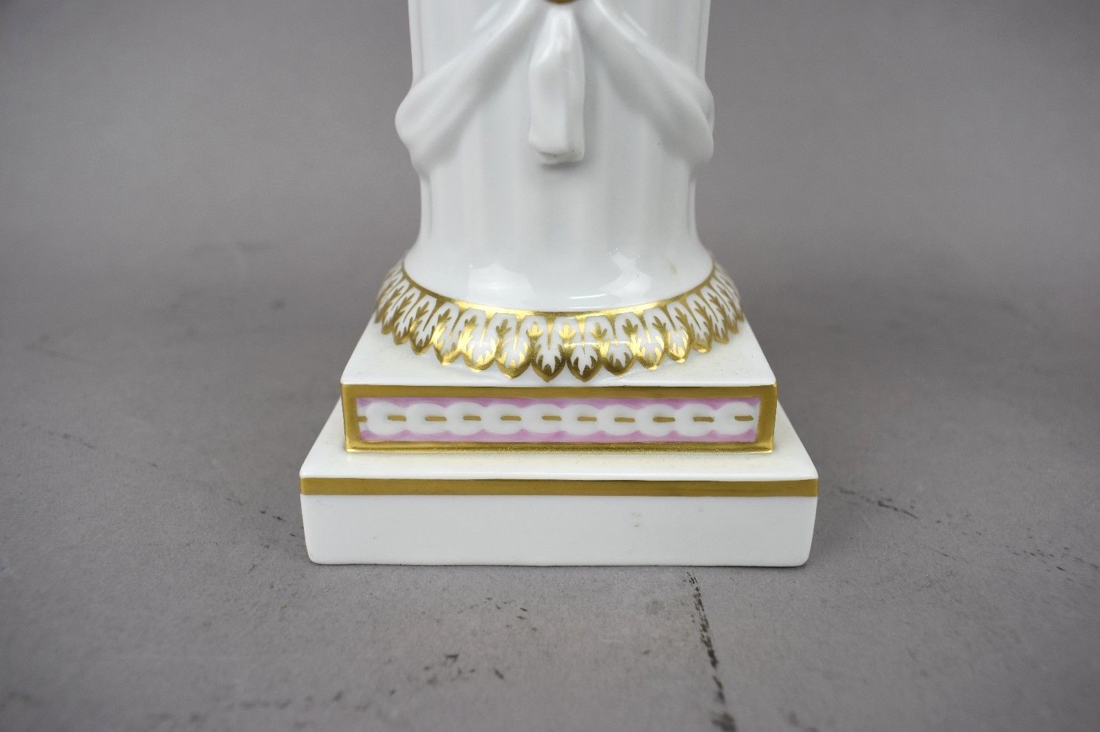 Royal Copenhagen Flora Danica China Porcelain Candlestick Holder Pair Set of 2