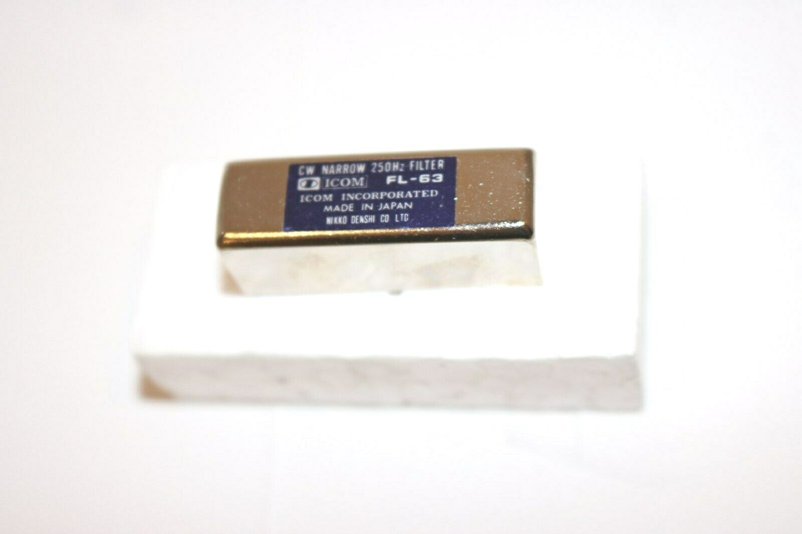 ICOM FL-63 CW NARROW FILTER 9.0106 MHz 250Hz/-6db for IC735/736/737/738/751/751A