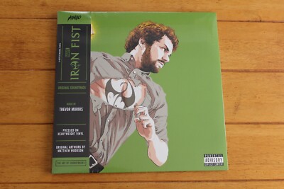 MARVEL ''IRON FIST SOUNDTRACK'' TREVOR MORRIS LP 12'' [NEW SEALED] (2017, MONDO)