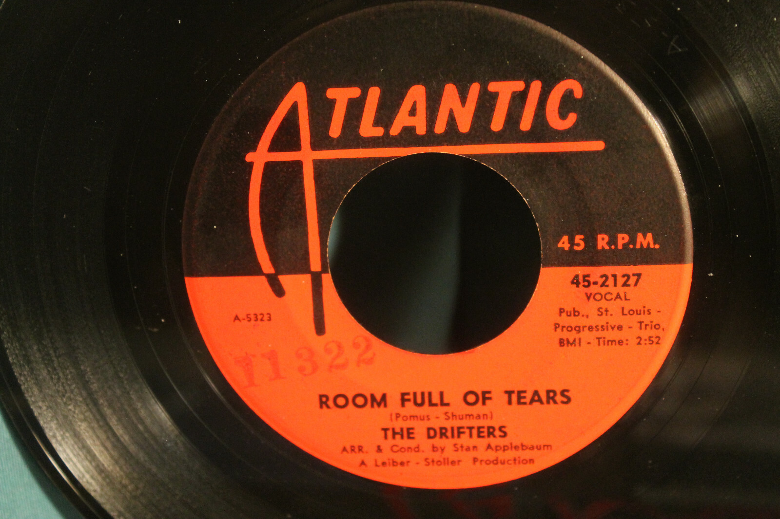 英7” Drifters Room Full Of Tears HLK9500 London Records プロモ /00080 The Drifters – Room Full Of Tears – Vinyl (7