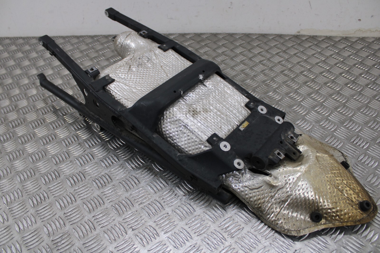 Triumph 1050 Sprint ST 2009  rear sub frame & heatsheild 2008 - 2010