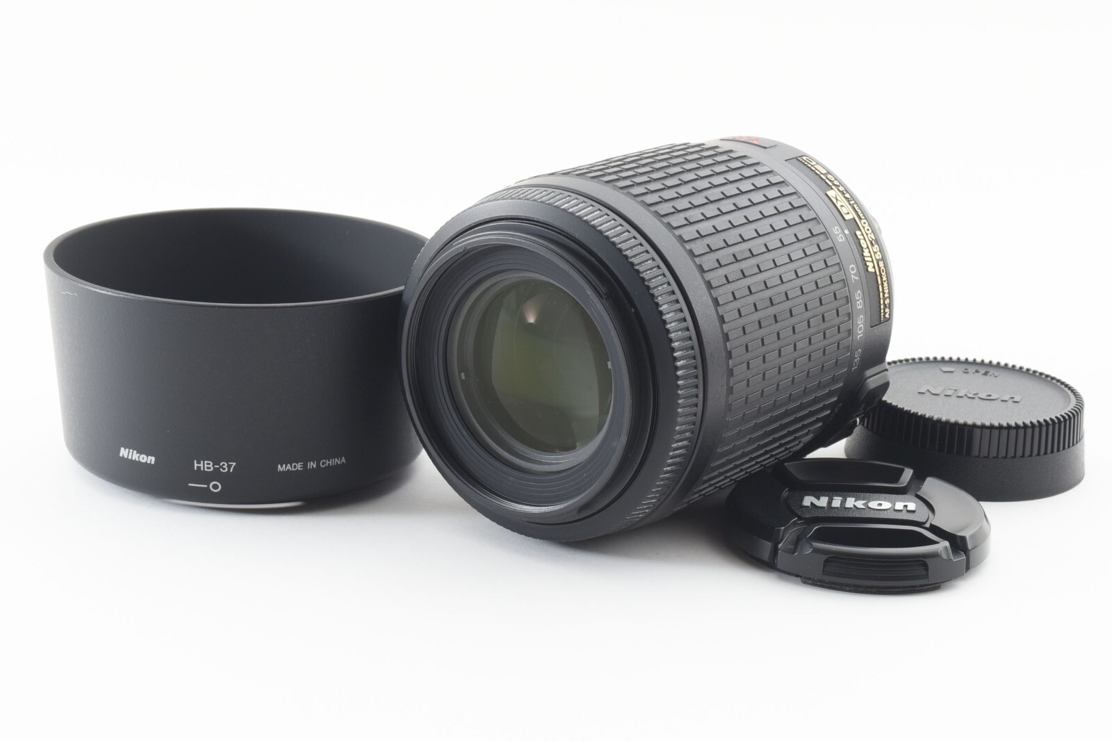 Nikon DX AF-S NIKKOR 55-200mm F/4-5.6 G ED VR w/hood [Exc+++
