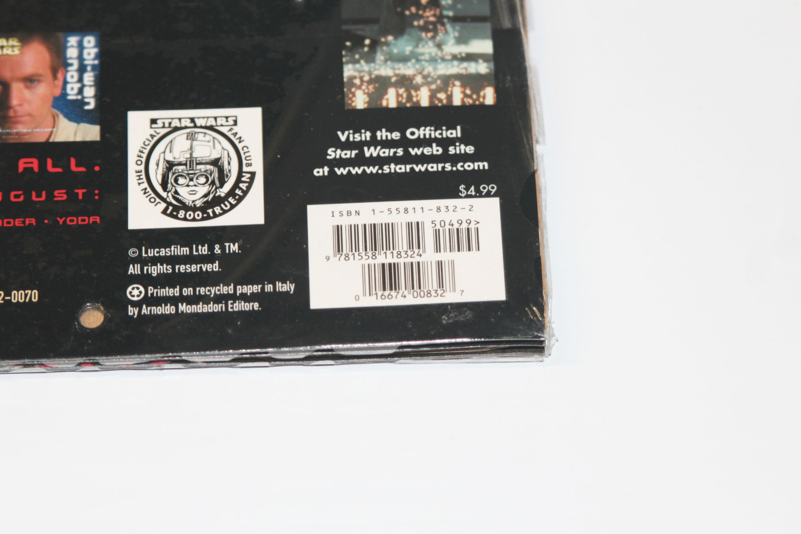 Star Wars Episode 1 -The Phantom Menace Darth Maul 18 Month Calendar (1999-2000)