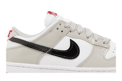 Pre-owned Nike Wmns Dunk Low 'light Iron Ore Black' Dq7576-001 In Light Iron Ore/black/white/university Red
