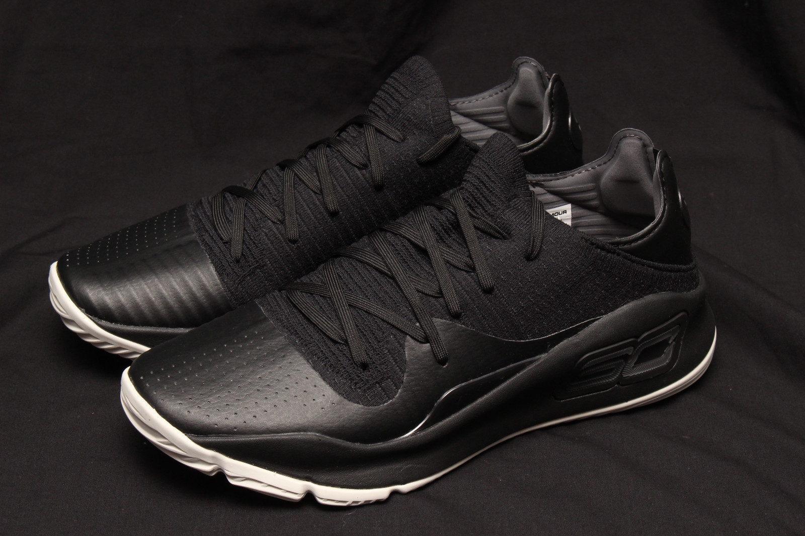 under armour curry 4 low black