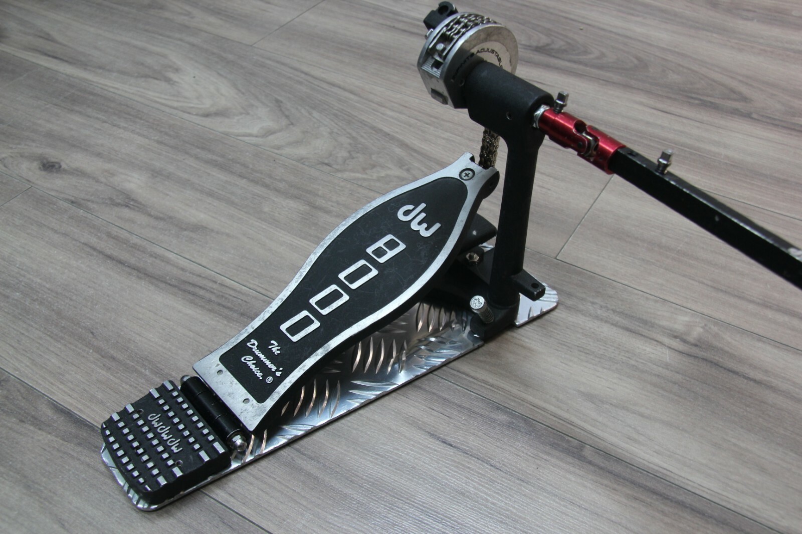 DW Drums 8000 Series Double Bass Drum Pedal w/ Bag