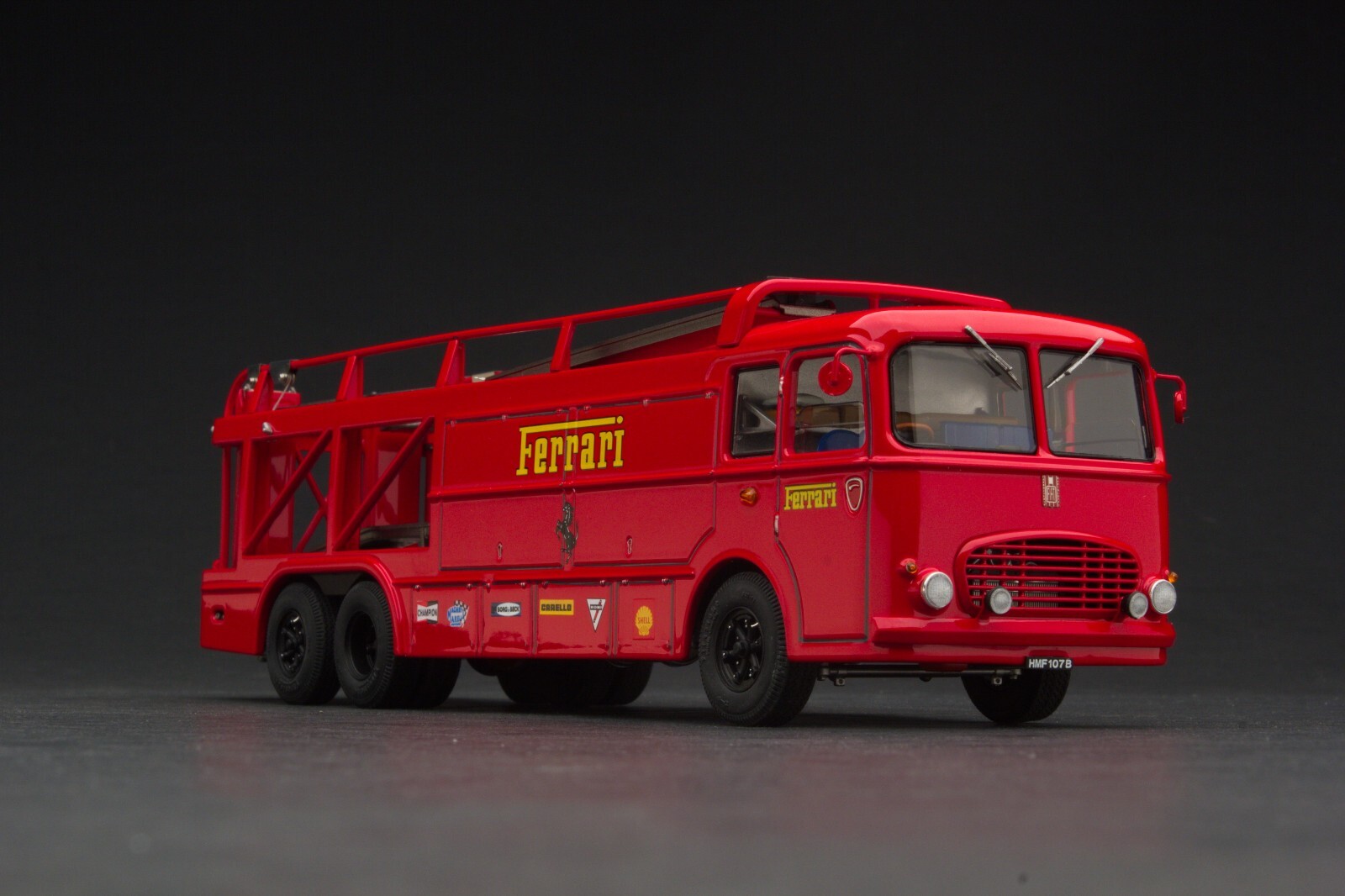 FERRARI フェラーリ トランスポーター 1/43 EXOTO Amazon | EXOTO フェラーリ レースカートランスポーター 1/43