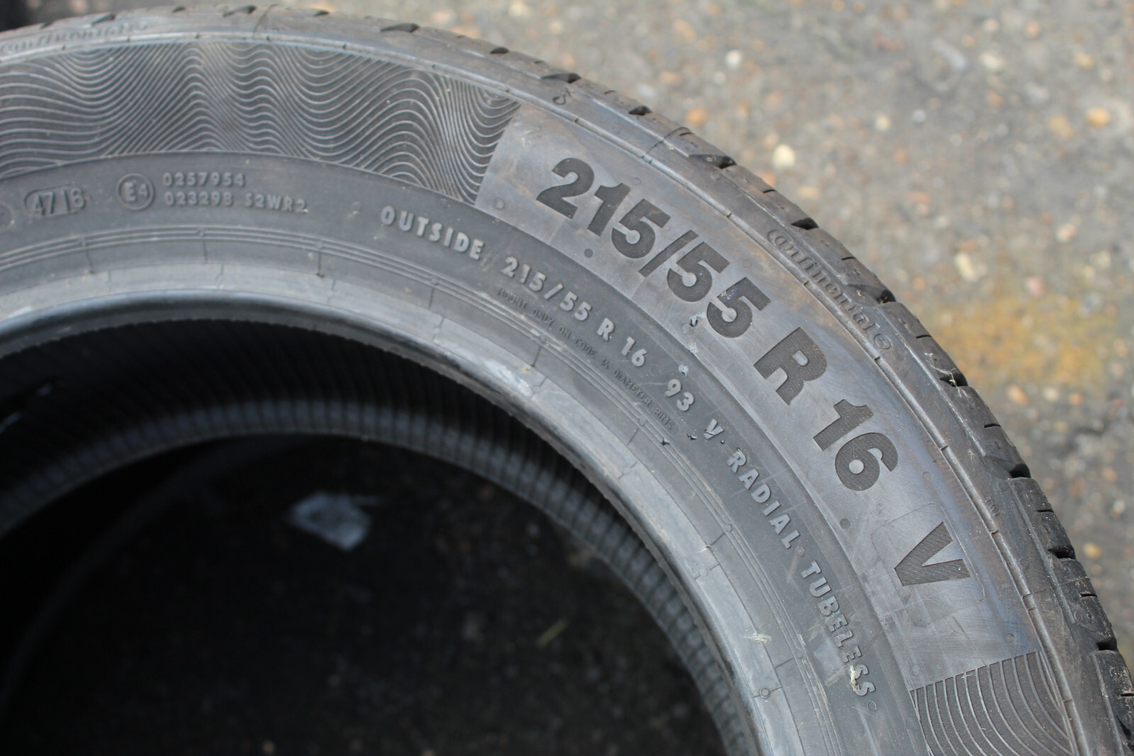 New 215 55 16 Continental, CPC 5, 93V, x1 Single Tyre (F1_tyres) L2408